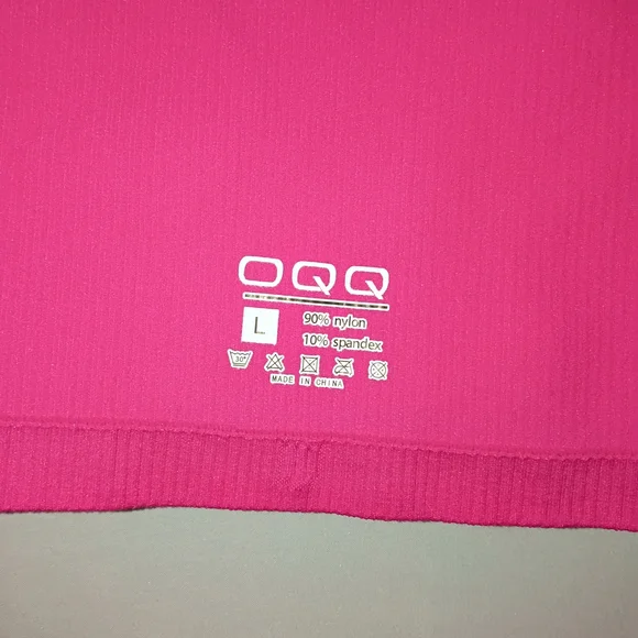 OQQ Vibrant Long Sleeve Top with Great Stretch - Picture 2 of 4